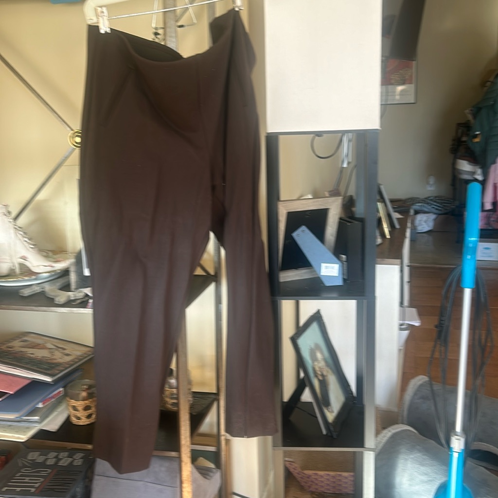 Dark Brown, Straight Leg Leggings